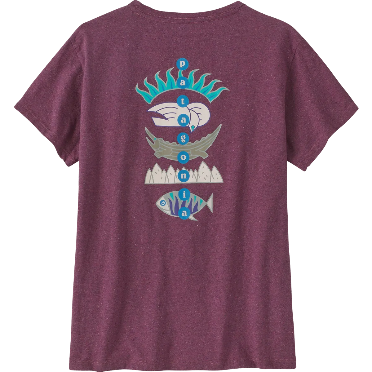 Women's Fitz Roy Wild Responsibili-Tee SoftenedEdges Luxury Touch