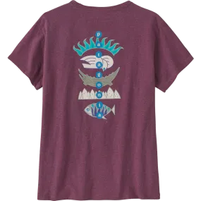 Lightweight Material Women's Fitz Roy Wild Responsibili-Tee