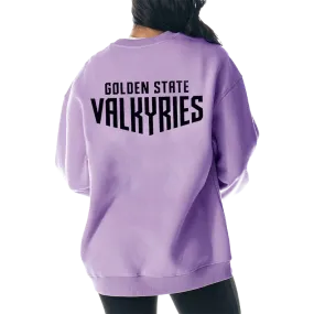 Women's Golden State Valkyries Fleece Pullover Crew unisex clothing fictional