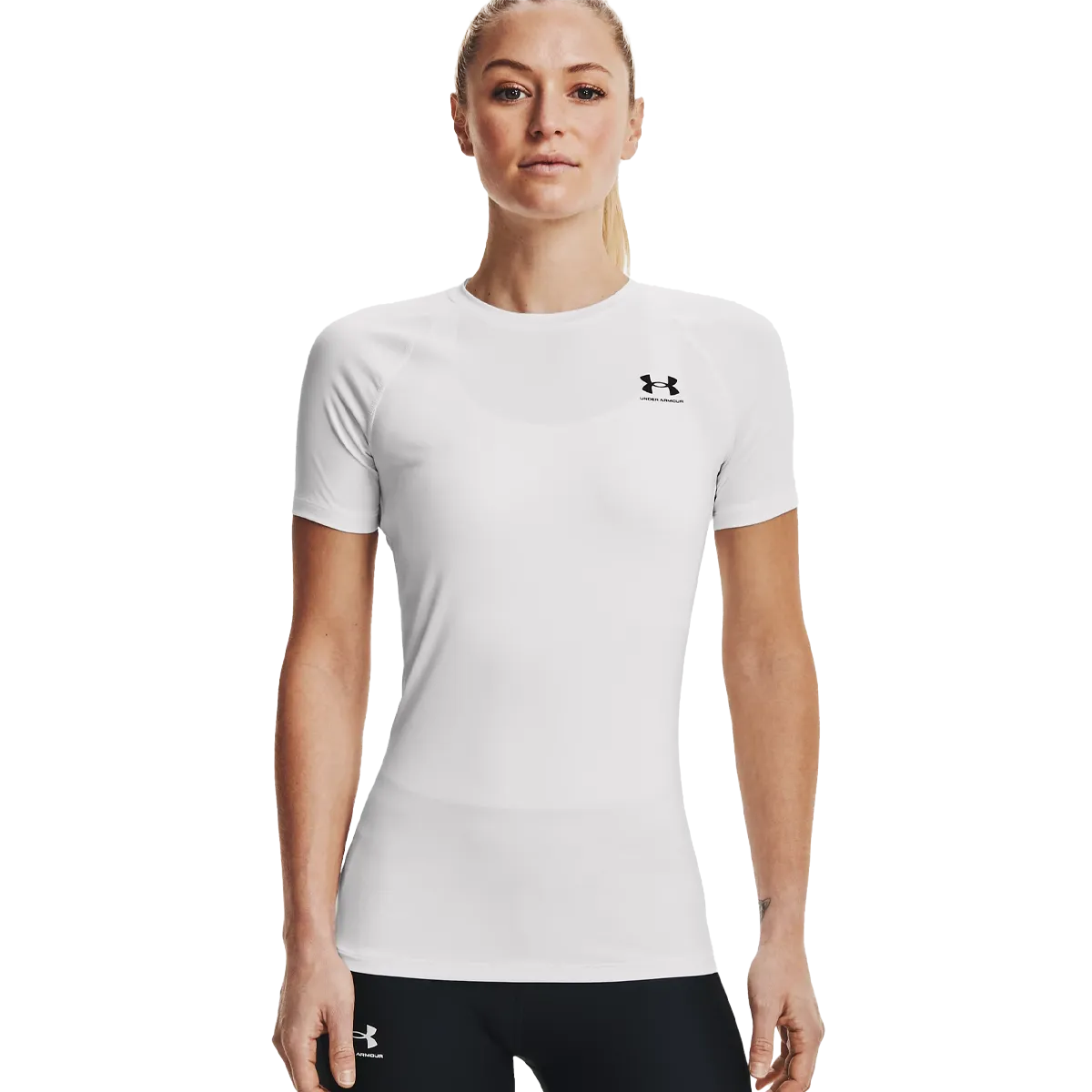 casual fun ShrinkageFree Fabric Women's HeatGear Compression Short Sleeve