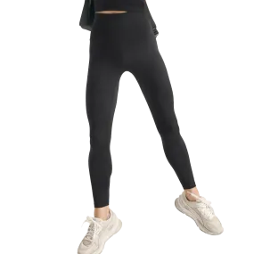 Women's Heather Rib High Waisted Midi Legging Event Vibe