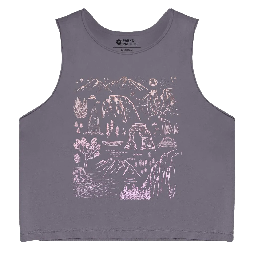 UV Protection Travel Vibe Women's Iconic National Park Tank