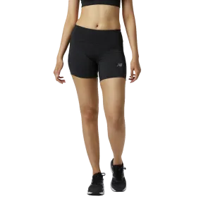 Women's Impact Run Fitted Short Feather Glow