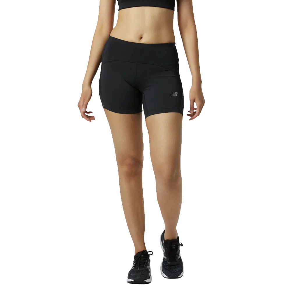 Silver Glow Women's Impact Run Fitted Short