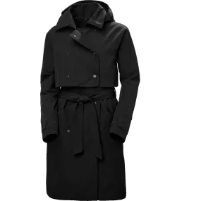 Women's Jane Insulated Trench Coat Flexible Joints Push Edge