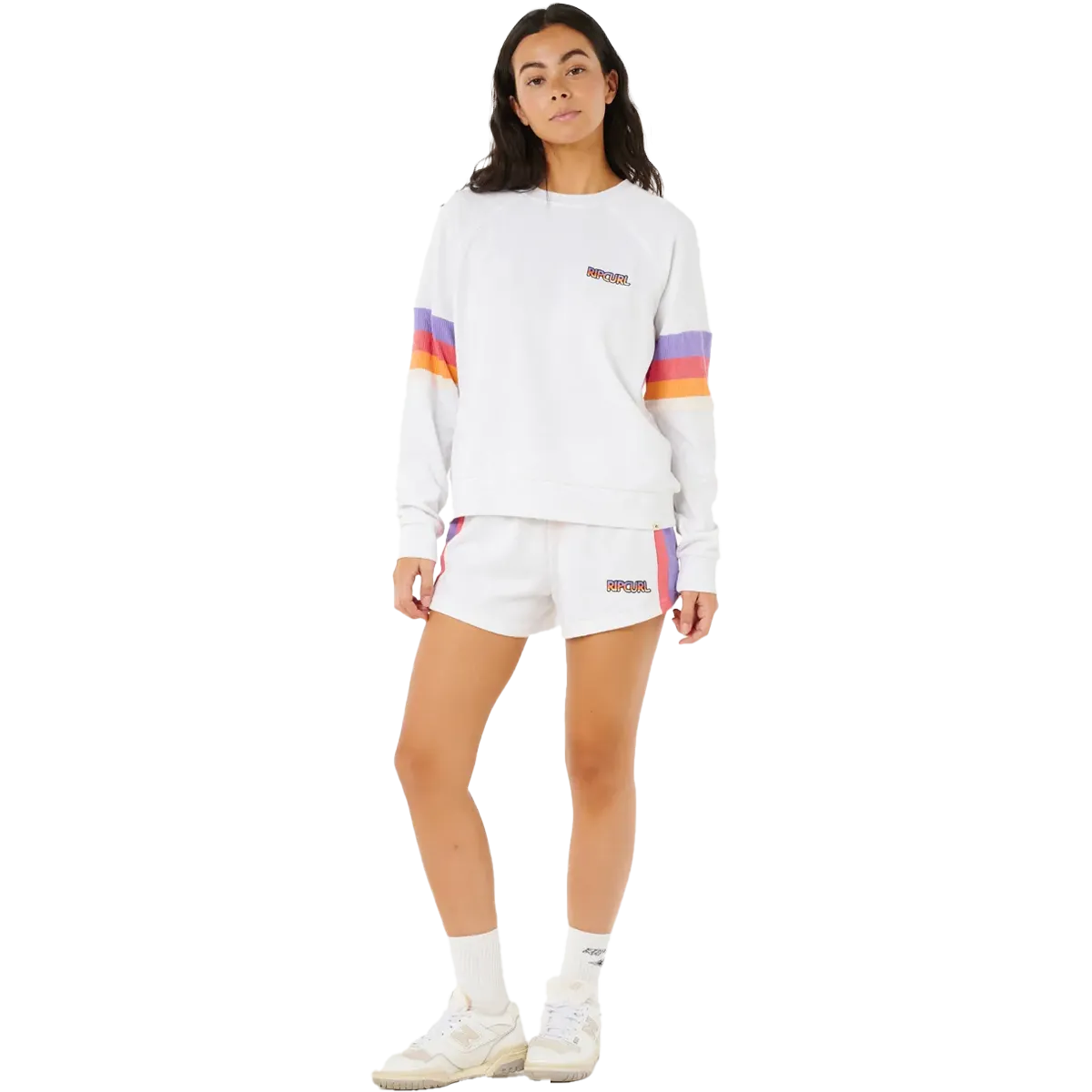 UVProtectionFabric Antistatic Women's Las Dalias Raglan Crew