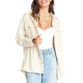 Suede Mood Women's Let It Go Corduroy Long Sleeve