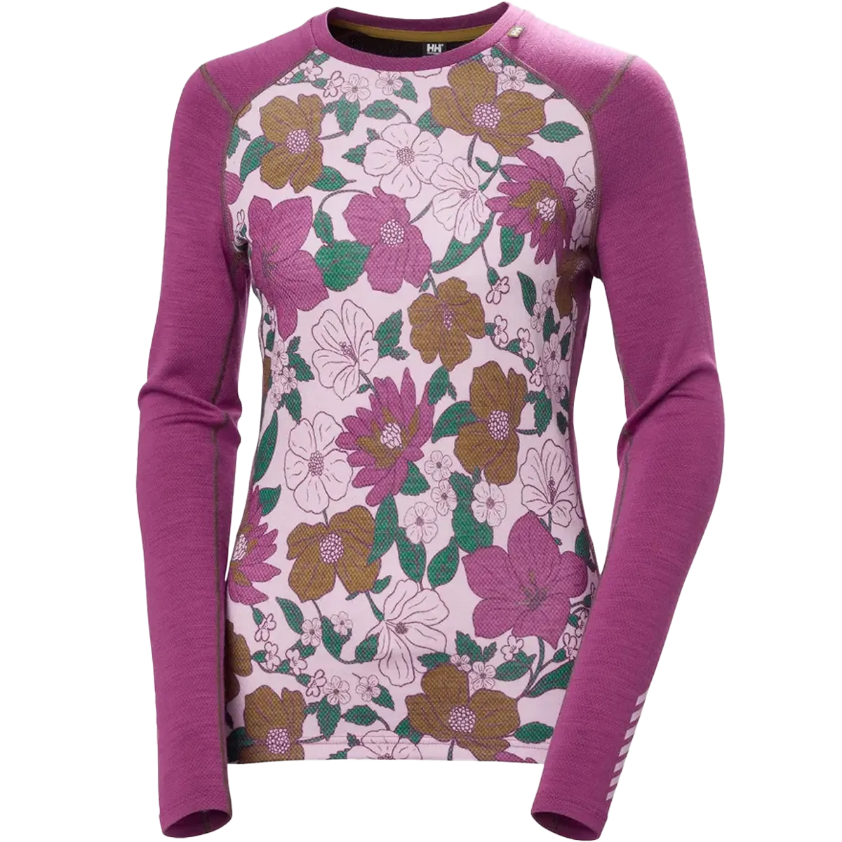 Women's LIFA Merino Midweight Graphic Crew Loose Fit Late Breeze