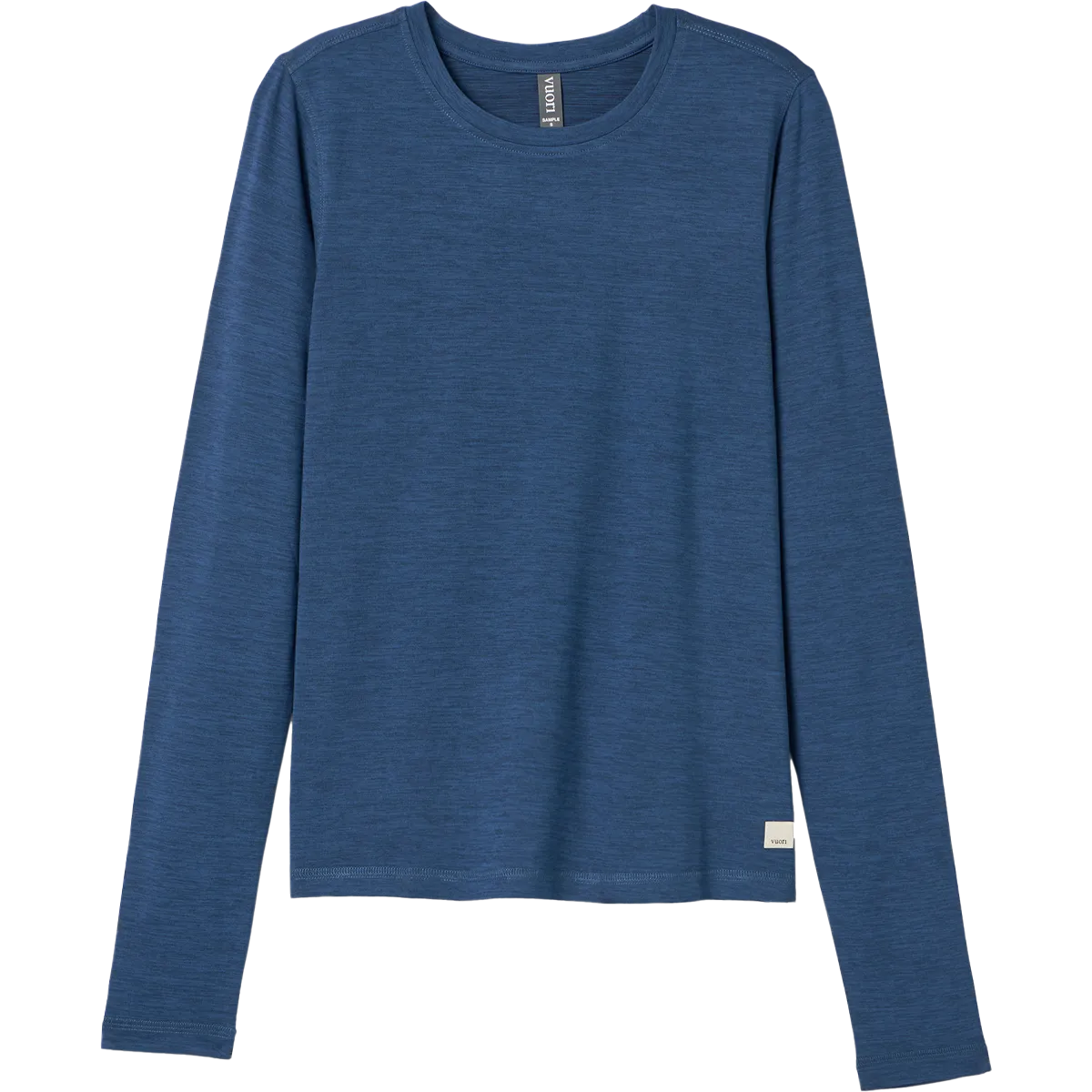 Women's Long Sleeve Lux Crew RecycledPolyester Airflow Mesh Panels