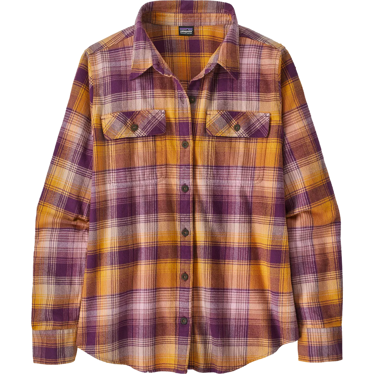 Women's Long Sleeve Midweight Fjord Flannel Shirt AbrasionResistant Material Stage Feel