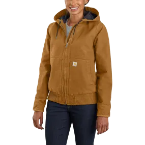 Conscious Core Group Mood Women's Loose Fit Washed Duck Insulated Active Jac