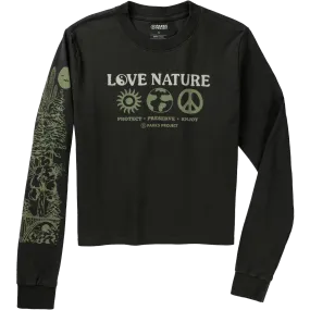 Champion Glow Women's Love Nature Boxy Long Sleeve