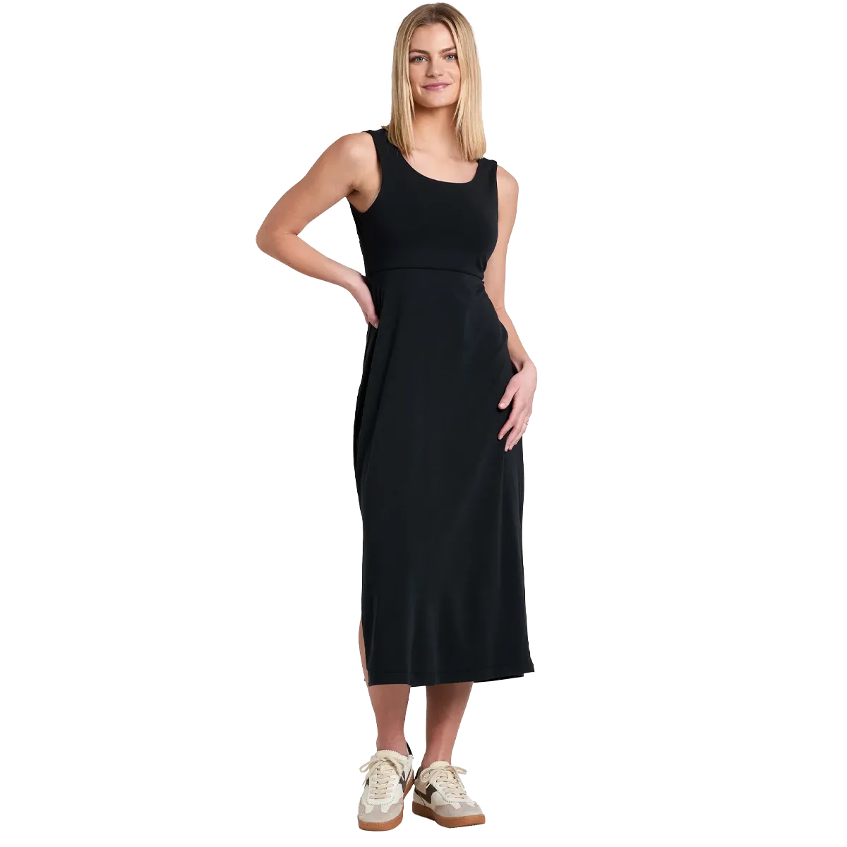 Magnetic Closure All weather Women's Lyra Midi Dress