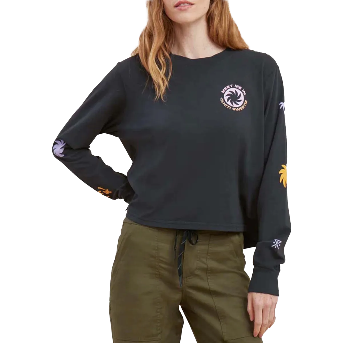 SweatWickingLining Women's Meet Me In Tahiti Long Sleeve