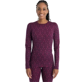 Dad Core PreShrunkFabric Women's Merino 200 Oasis LS Crewe First Snow