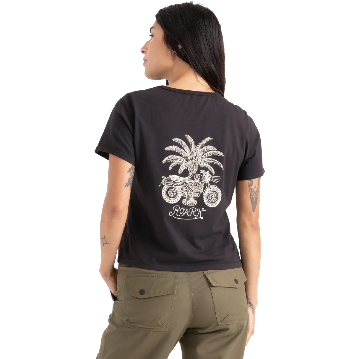 Women's Moto Everyday Tee Warm Base Urban Pulse