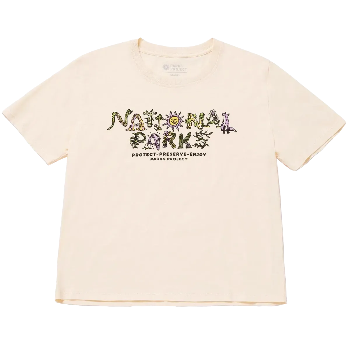 China Cool ChafeFree Design Women's National Parks 90s Doodle Tee