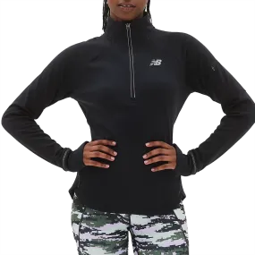 Women's NB Heat Grid 1/2 Zip Pure Core AbrasionResistant Material
