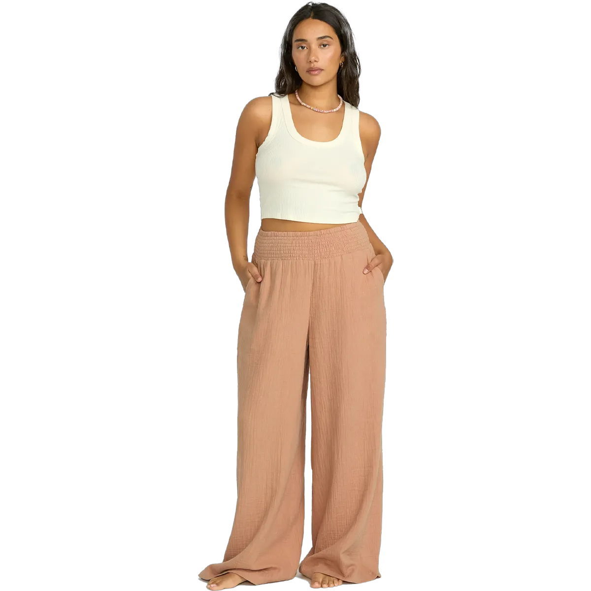 AI Style WearResistantHem Women's New Waves Pant