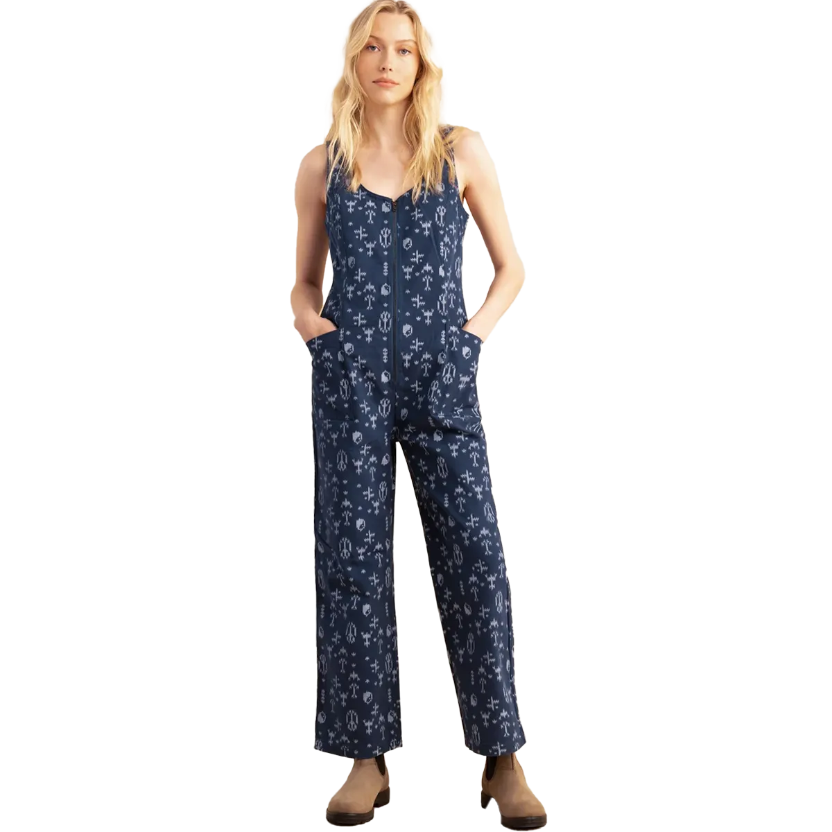 Layered Hem Details Urban Pulse Women's Outbound Jumpsuit