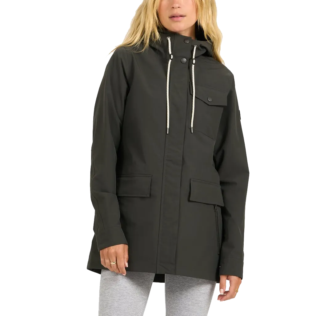 Women's Palisades Rain Jacket Cozy Wrap Strong Soul