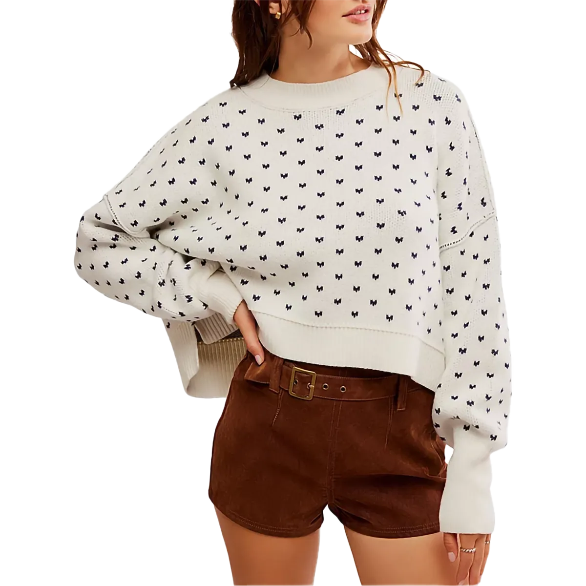 SeamlessTransition Women's Pattern Easy Street Crop