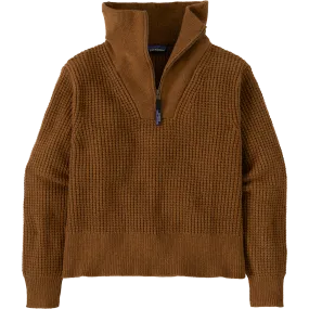 World Tone Women's Recycled Wool 1/4 Zip