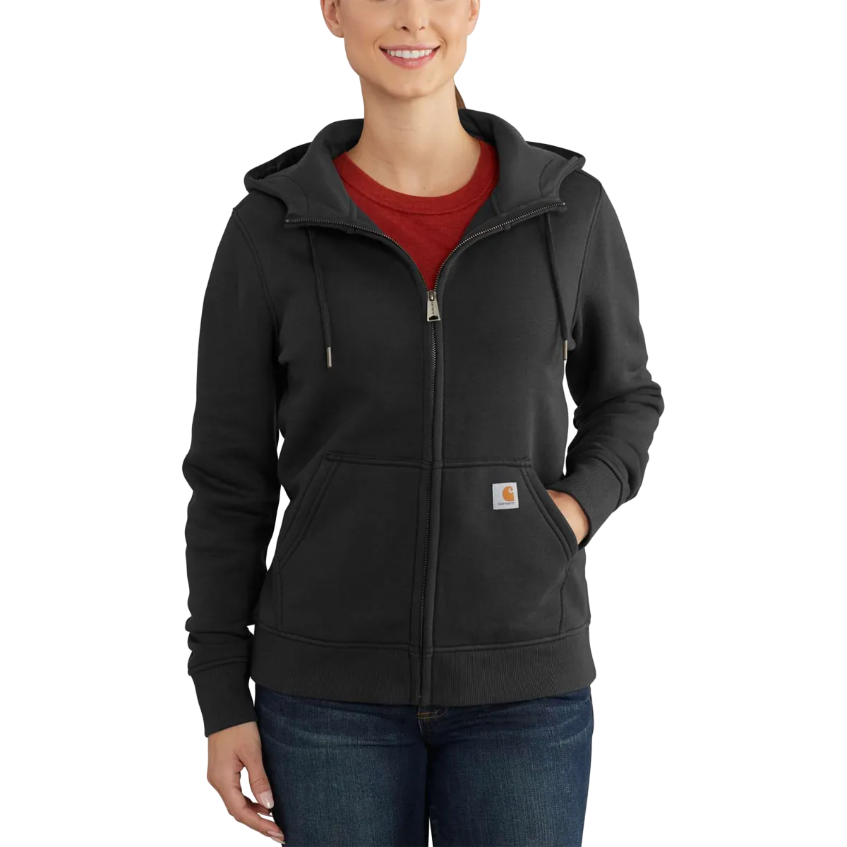 Love Energy Women's Relaxed Fit Midweight Full-Zip Sweatshirt
