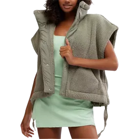 Women's Scout it Out Fleece Vest Army Style