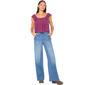Wide Glow Tough Core Women's Sea Plume Denim