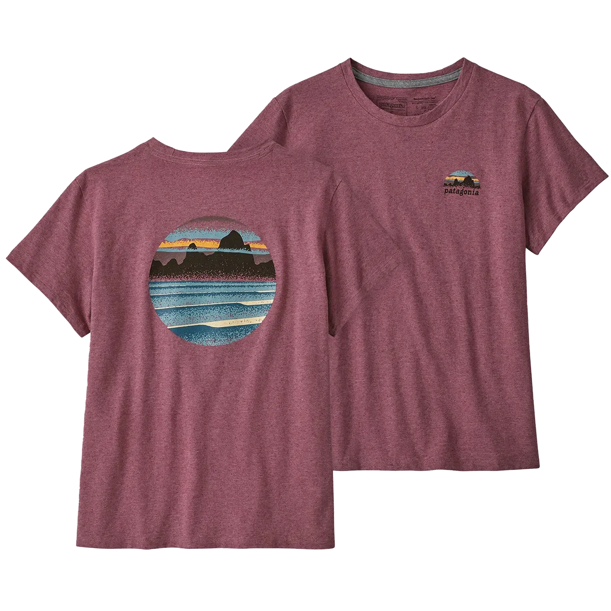 Nordic Light Women's Skyline Stencil Responsibili-Tee