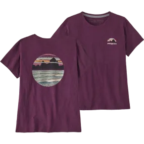 Low Care Regular Fit Women's Skyline Stencil Responsibili-Tee