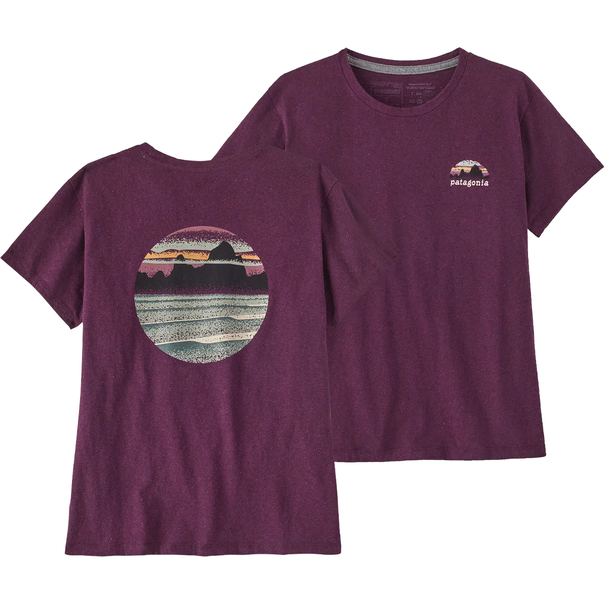 QuickRelease Closures Tale Core Women's Skyline Stencil Responsibili-Tee