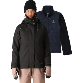 MoistureWickingMaterial Moon Beam Women's Smarty 3-in-1 Spellbound Jacket