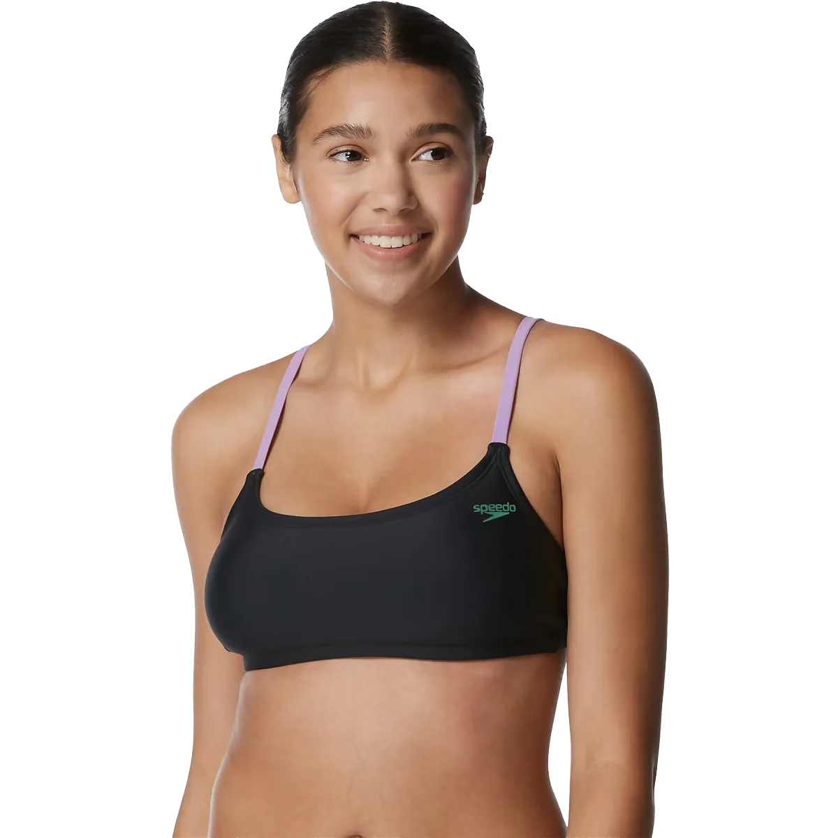 Women's Strappy Scoop Neck Top Global Glow