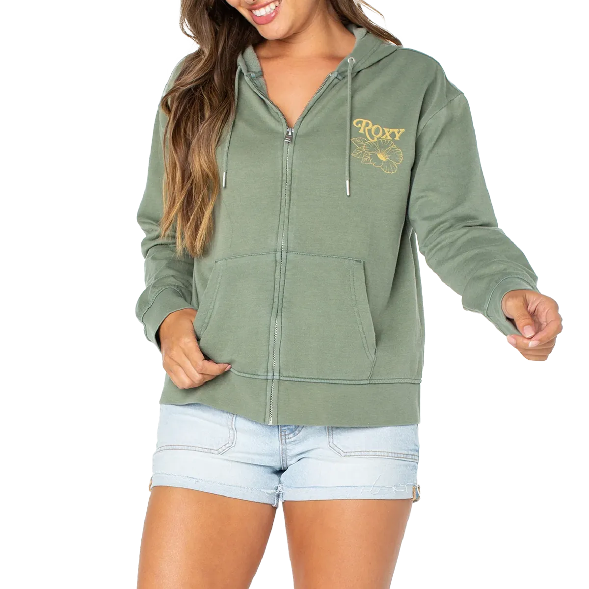 Women's Sweet Rhythm Zip Hoodie Street Edge AirflowOptimized