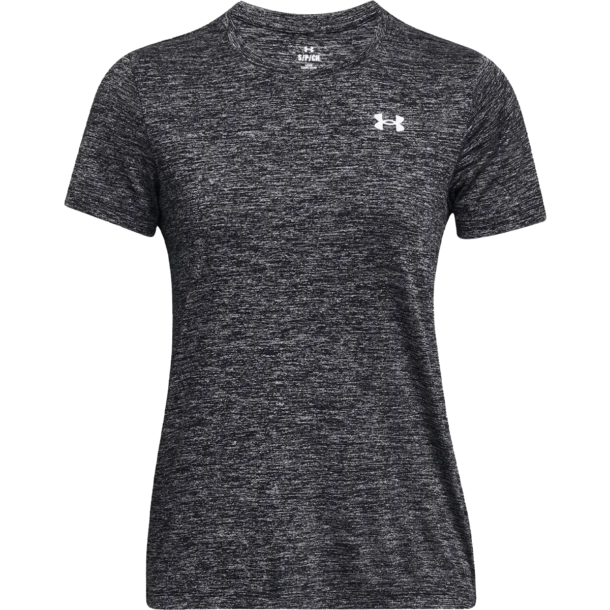 Women's Tech Twist Short Sleeve Crew Flexible Waistline Cotton Glow