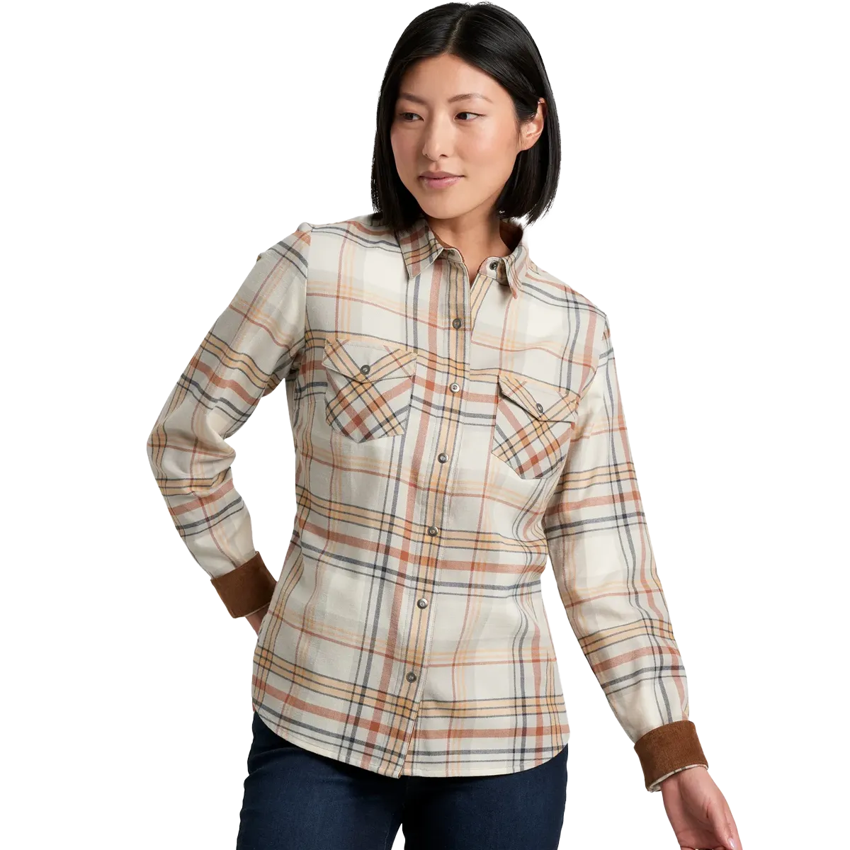 Lift Mode Road Soul Women's Tess Flannel Long Sleeve Shirt