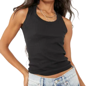 Women's U-Neck Tank Comfort waistband AntiSlip Grip