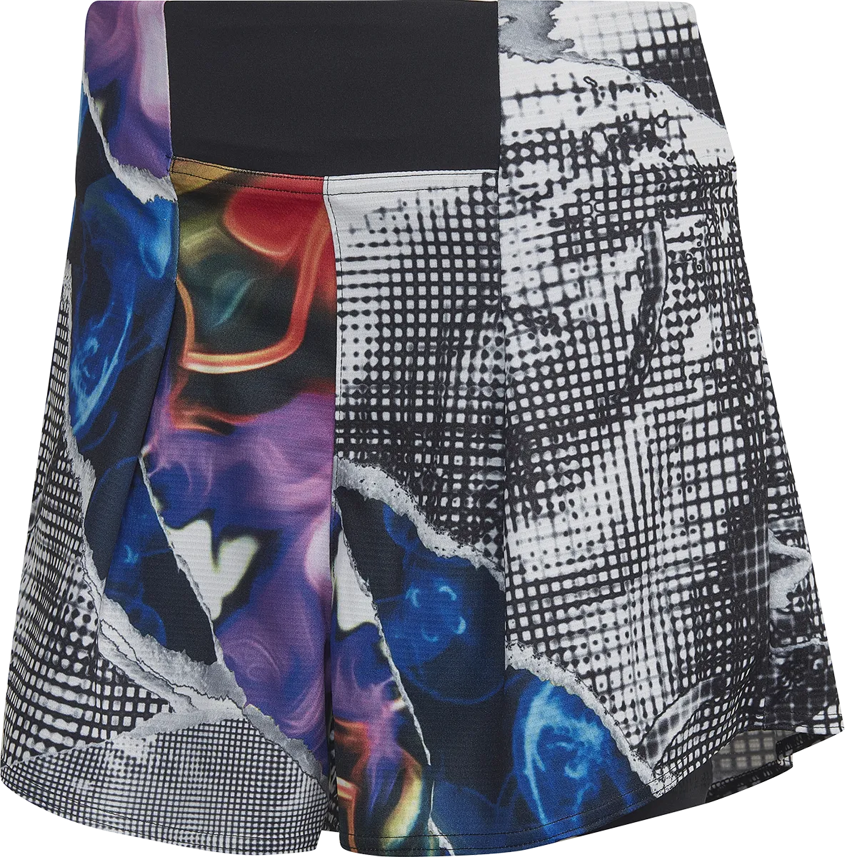 Women's US Series Print Short Flatlock stitching