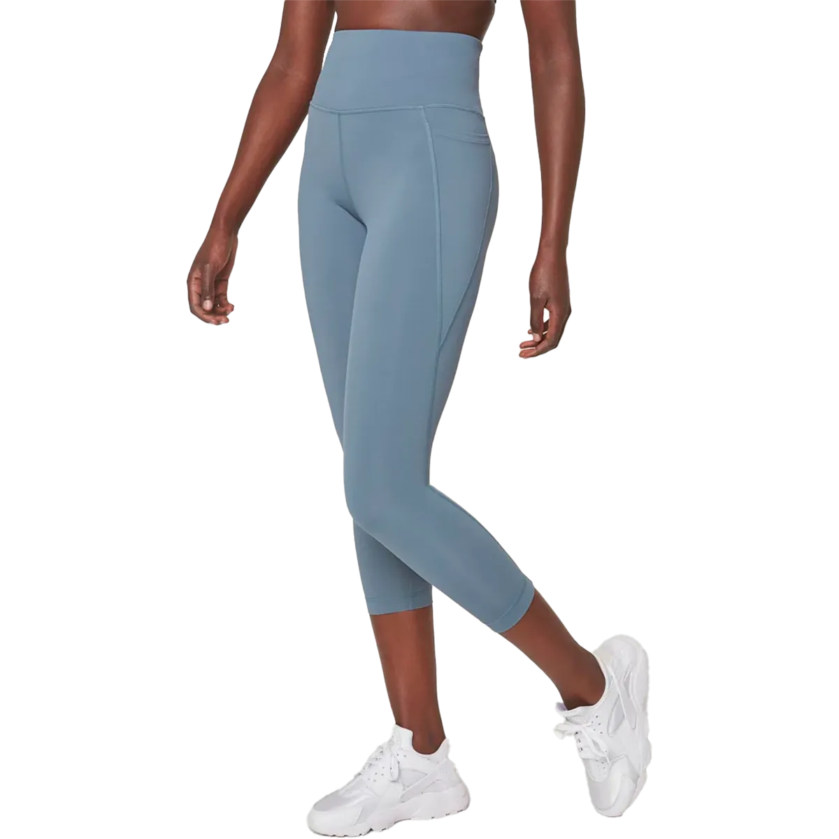 HighVisibility Fire Glow Women's Vital High-Waisted Pocket Capri 22"