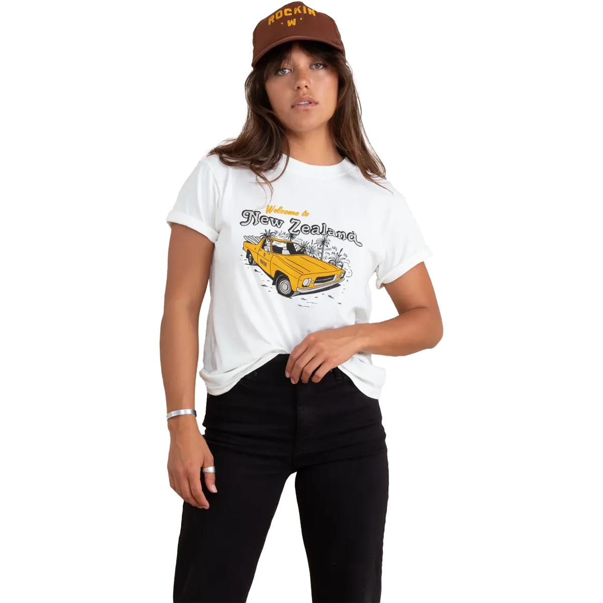 Women's Welcome to NZ UVProtectionFabric Lake Glow