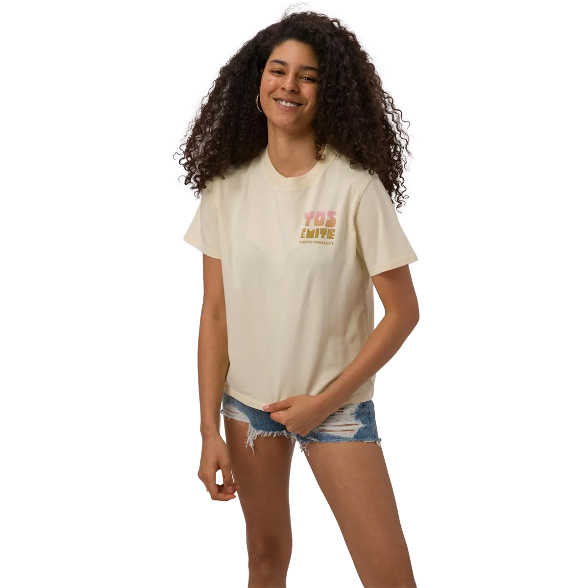 Women's Yosemite Fawns Boxy Tee Focus Fit