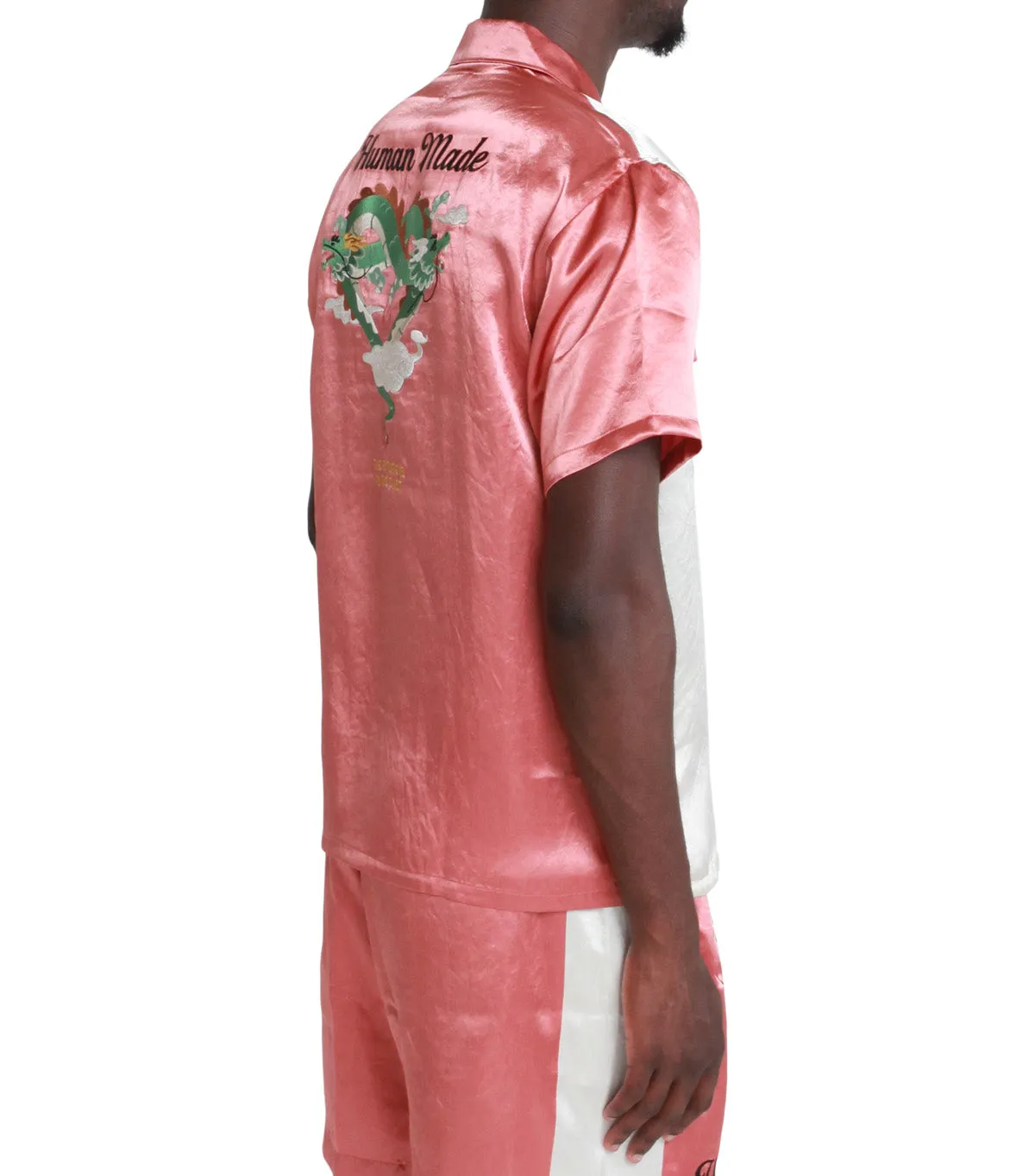 Human Made Yokosuka Short Sleeve Shirt Pink Festival Air