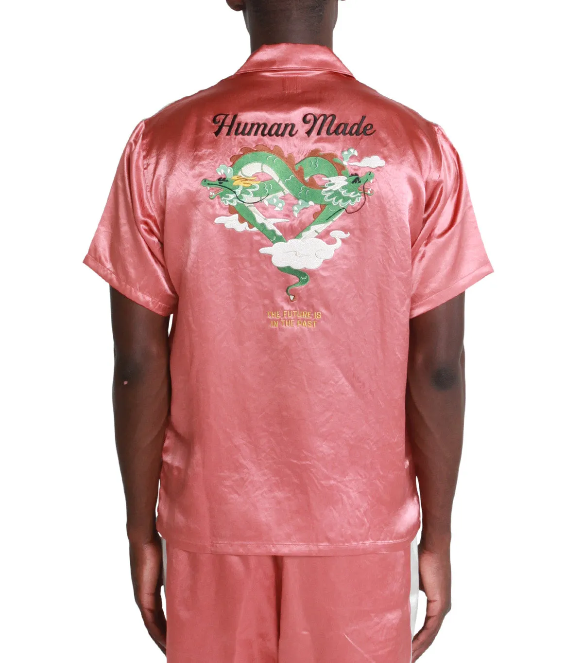 Human Made Yokosuka Short Sleeve Shirt Pink DurableSeams
