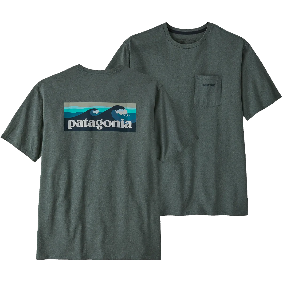 Calm Tone british retro Men's Boardshort Logo Responsibili-Tee