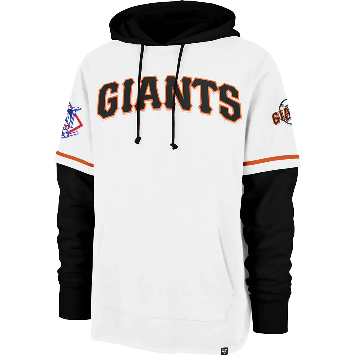 MachineWashable Fabric Commute Ease Men's Giants Trifecta 47 Shortstop Pullover