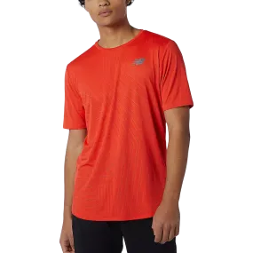 CoolingChannelFabric Smart Glow Men's Q Speed Fuel Short Sleeve