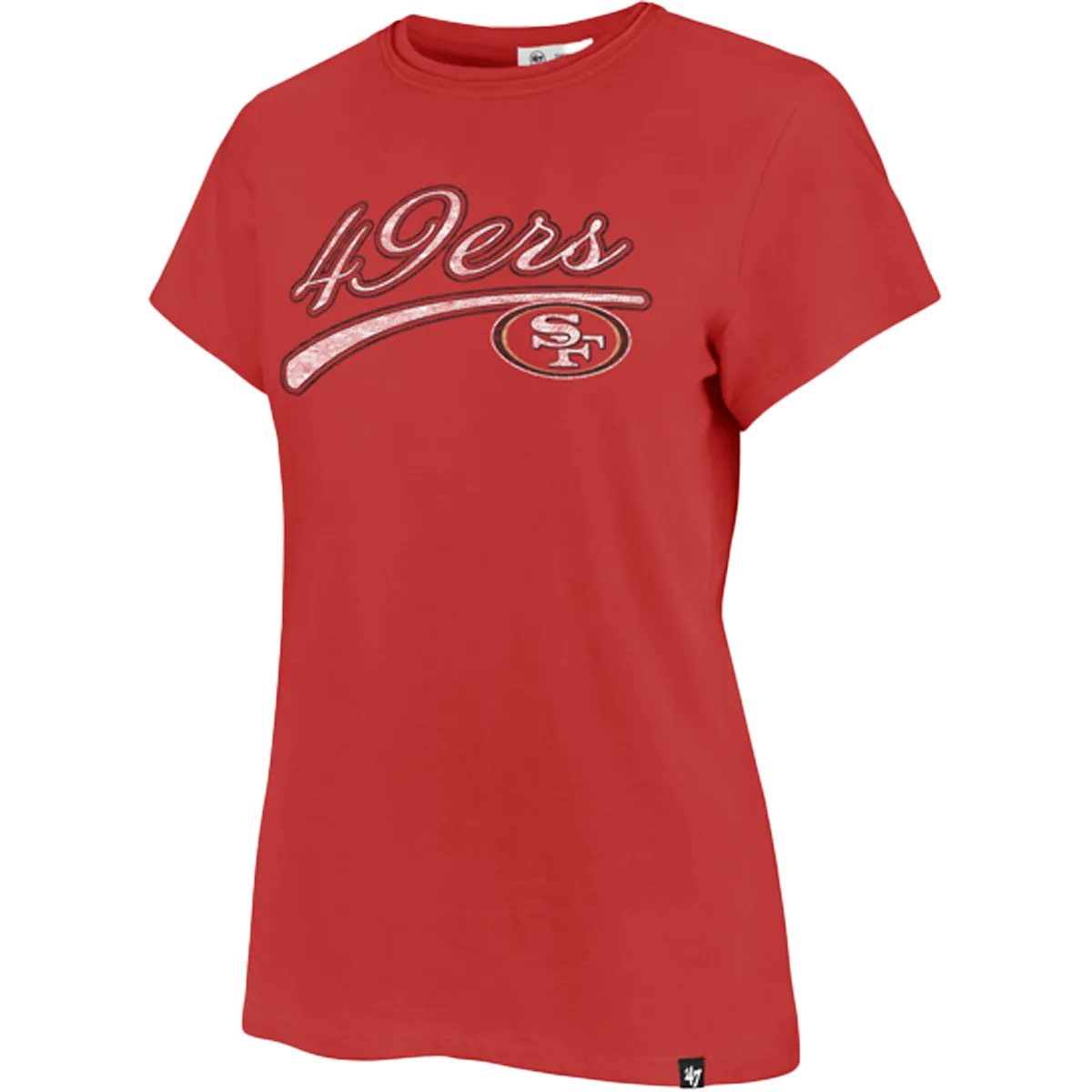 Women's 49ers Believer Frankie Tee FlexSeamTechnology