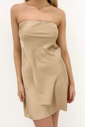 All-day style Vibrant Form Kole Mini Dress Gold